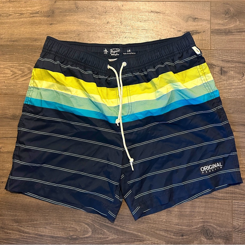 Original Penguin Swim Trunks Men’s Large